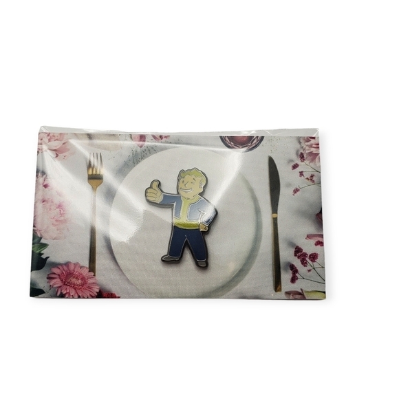 Fallout video game Vault Boy Pin/Brooch - Picture 6 of 8